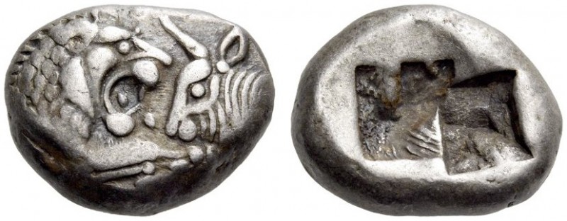 KINGS of LYDIA, Time of Cyrus to Darios I, Circa 545-520 BC. Siglos (Silver, 15x...