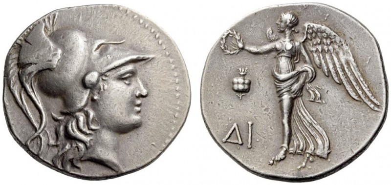 PAMPHYLIA, Side. Circa 205-100 BC. Tetradrachm (Silver, 30mm, 16.88 g 12), Di......