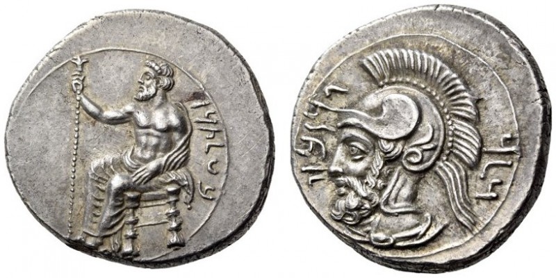 CILICIA, Tarsos. Pharnabazos, Persian military commander, 380-374/3 BC. Stater (...