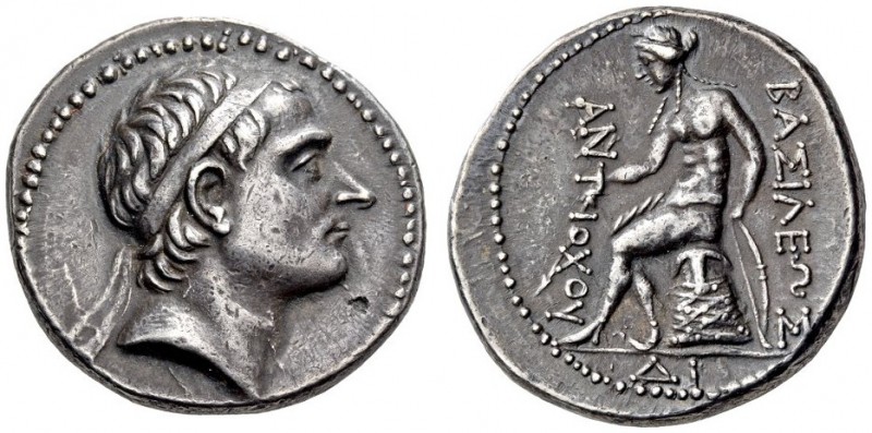 SELEUKID KINGS, Antiochos III ‘the Great’, 223-187 BC. Tetradrachm (Silver, 27mm...