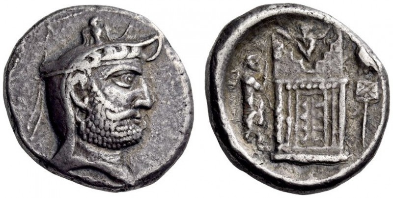 KINGS of PERSIS, Autophradates (Vadfradad) II, early-mid 2nd century BC. Tetradr...