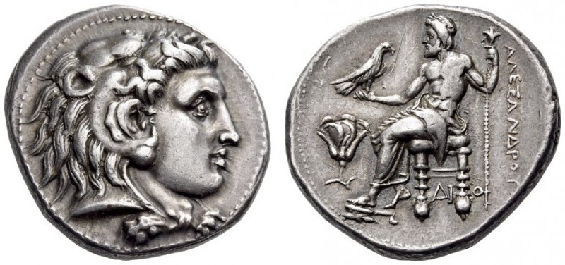 EGYPT, Alexander III ‘the Great’, 336-323 BC. Tetradrachm (Silver, 26mm, 17.26 g...