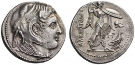 PTOLEMAIC KINGS of EGYPT, Ptolemy I Soter, as satrap, 323-305 BC. Tetradrachm (Silver, 26mm, 15.65 g 12), Alexandria, 311/310-305. Head of the deified...