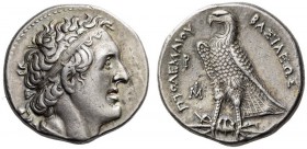 PTOLEMAIC KINGS of EGYPT, Ptolemy I Soter, 305-282 BC. Tetradrachm (Silver, 25mm, 14.11 g 12), signed by D..., Alexandria, 300-285. Diademed head of P...