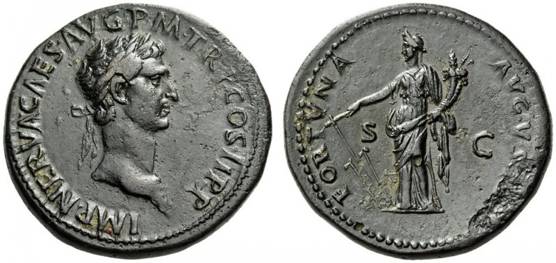 Nerva, 96-98. Sestertius (Orichalcum, 32mm, 27.19 g 6), Rome, 96. IMP NERVA CAES...