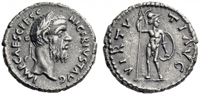 Pescennius Niger, 193-194. Denarius (Silver, 17mm, 3.10 g 12), Antioch. IMP CAES...