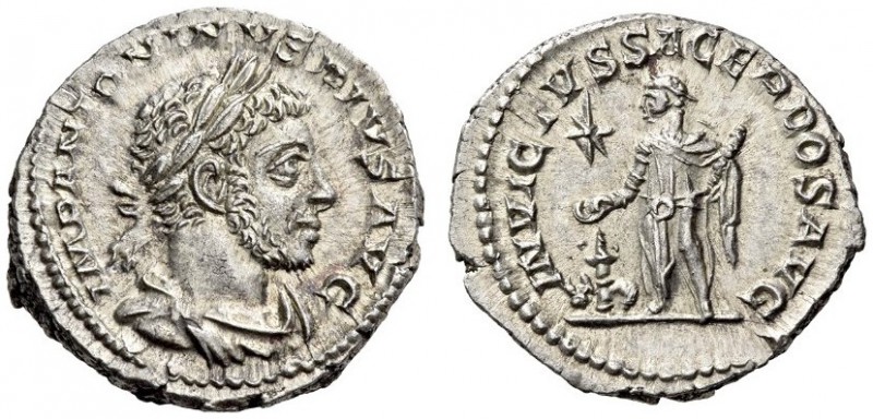 Elagabalus, 218-222. Denarius (Silver, 19mm, 3.43 g 12), Rome, 220-222. IMP ANTO...