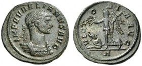 Aurelian, 270-275. Denarius (Billon, 19mm, 2.43 g 11), Rome, 274-275. IMP AVRELIANVS AVG Laureate and cuirassed bust of Aurelian to right. Rev. VICTOR...