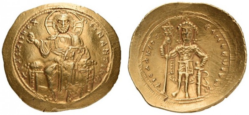 Isaac I Comnenus, 1057-1059. Histamenon (Gold, 25mm, 4.44 g 6), Constantinople. ...