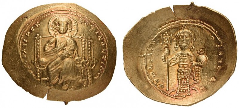 Constantine X Ducas, 1059-1067. Histamenon (Gold, 26mm, 4.38 g 6), Constantinopl...