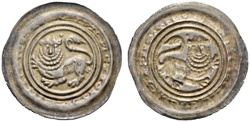 GERMANY, Duchy of Saxony. Heinrich der Löwe, 1139/1142-1195. Bracteate (Silver, ...
