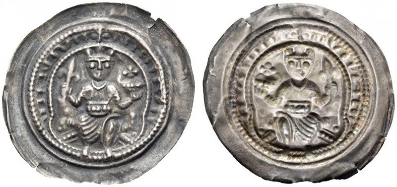 GERMANY, Altenburg. Heinrich VI, emperor, 1190-1197. Bracteate (Silver, 34mm, 0....