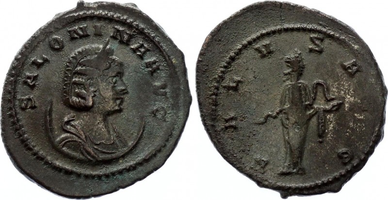 Ancient World Billon Antoninian, Syrian mint. Salonina, Wife of Gallienus 254 - ...