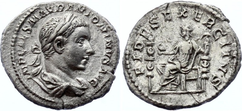 Ancient World Roman Empire Elagabalus (218-222) AR Denarius Rome 219 A.D.
2.82g...