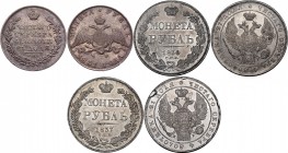 Russia 1 Rouble 1831 СПБ НГ R
Bit# 111 R; Silver 20,44g.; XF