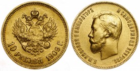 Russia 10 Roubles 1909 ЭБ R
Bit# 14 (R); Gold