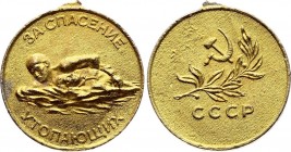 Russia Medal "For the Salvation of the Drowning"
Without Eyelet; Медаль «За спасение утопающих»