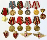 Russia Lot of 14 Soviet Badges & Medals
Various Motives