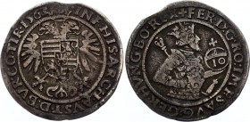 Austria 10 Kreuzer 1563
Markl# 1768 - 1769; Silver; Ferdinand I; Cutted Edge