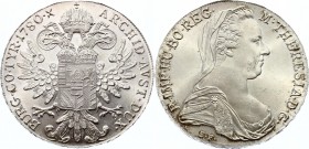 Austria 1 Thaler 1780 X Restrike
KM# T1; Silver; UNC