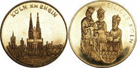 Germany Koln Gold Medal Ducat Type 1963 Herstatt Bank
Gold (985), UNC