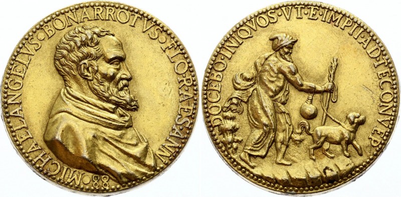 Italian States Medal "Michelangelo Buonarroti 88th Birthday 1475-1564" (ND)
Kre...