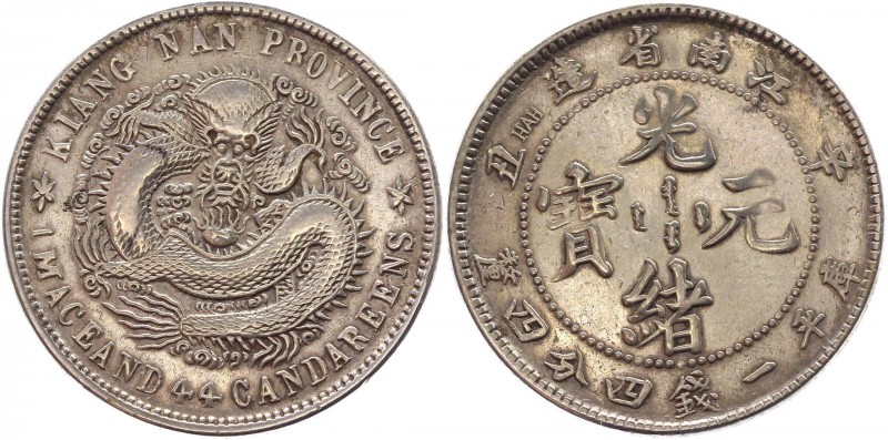 China Kiangnan 20 Сents 1901
Y# 143a.7; Silver 5,36g.; XF.