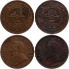 South Africa 1 Penny 1892 -1893 ZAR
KM# 2; Pretoria Mint. Copper, VF-XF.