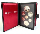 Canada Set of 7 Coins 1983
With Silver; Comes in Original Leather Box