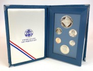 United States Prestige Set of 6 Coins 1987 S "200th Anniversary of the Constitution"
With Silver; Comes with Box & Certificate