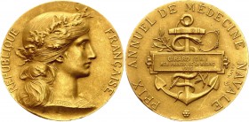France Gold Medal For Annual Naval Medicine Prize
Gold (22.7g)