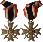 Germany - Third Reich War Merit Cross with Swords - 2nd Class 1939
Kriegsverdienstkreuz