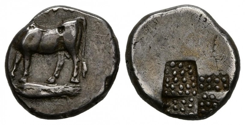 BITINIA, Kalchedon. Hemidracma. (Ar. 2,47g/13mm). 367-340 a.C. (SNG Copenhagen 3...