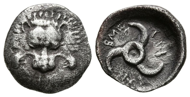 LICIA, Trbbenimi. 1/6 Estátera. (Ar. 1,14g/14mm). 390-375 a.C. (Müseler VIII, 25...