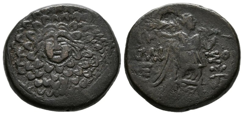 PONTOS, Amisos. Ae22. (Ae. 7,71g/22mm). Tiempo de Mithradates VI (110-105 a.C.)....