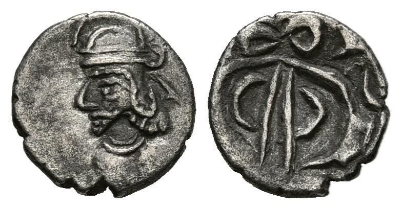 REINO DE PERSIS, Rey desconocido. Obolo. (Ar. 0,40g/9mm). Siglo I a.C.-Siglo I d...