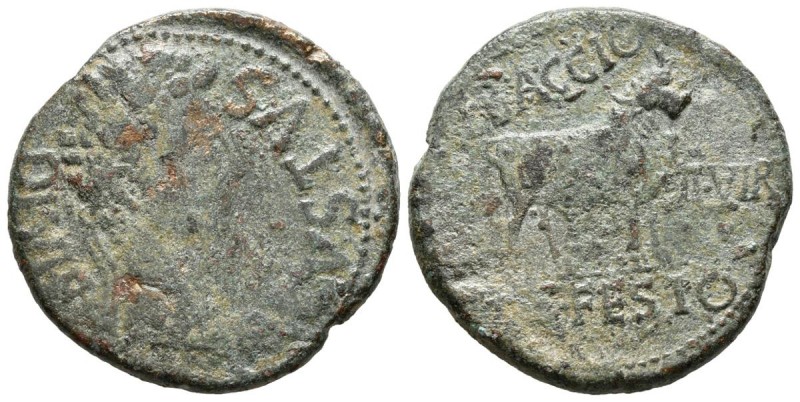 CELSE (Velilla del Ebro, Zaragoza). As. (Ae. 11,73g/30mm). 27 a.C.-14 d.C. (FAB-...