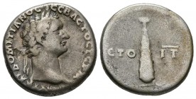 DOMICIANO. Didracma. (Ar. 6,58g/20mm). 93-94 d.C. Eusebia, Cesarea. (RPC II 1670). MBC/MBC-.