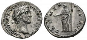 ANTONINO PIO. Denario. (Ar. 2,98g/18mm). 148-149 d.C. Roma. (RIC 64). EBC-.