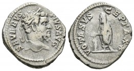 SEPTIMIO SEVERO. Denario. (Ar. 3,45g/18mm). 202-210 d.C. Roma. (RIC 308). MBC-.