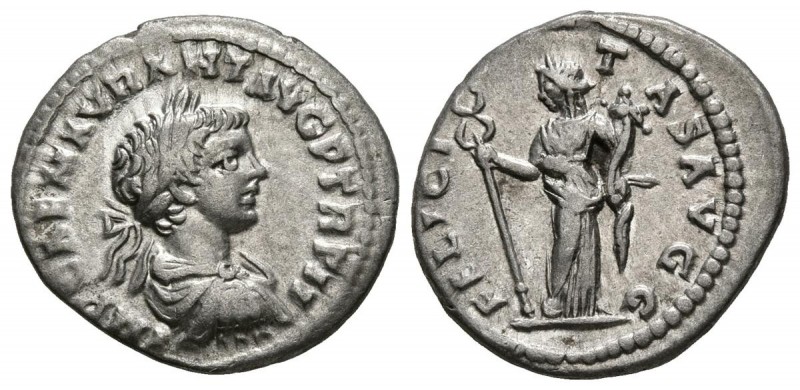 CARACALLA. Denario. (Ar. 2,96g/19mm). 199 d.C. Roma. (RIC 339). MBC+.