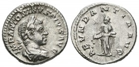 HELIOGABALO. Denario. (Ar. 3,31g/19mm). 218-222 d.C. Roma. (RIC 56). EBC-.