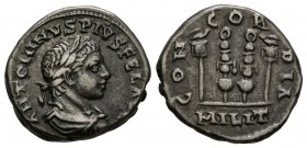 HELIOGABALO. Denario. (Ar. 3,68g/18mm). 218-219 d.C. Antioquía. (RIC 187). MBC.