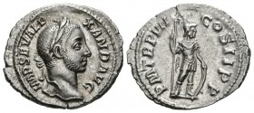 ALEJANDRO SEVERO. Denario. (Ar. 2,39g/21mm). 228 d.C. Roma. (RIC 83). EBC/EBC+.