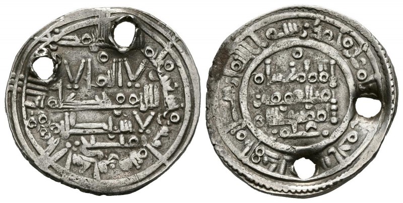 CALIFATO DE CORDOBA. Hisham II al-Muayyad. Dirham (Ar. 3,43g/23mm). 392H. Al-And...