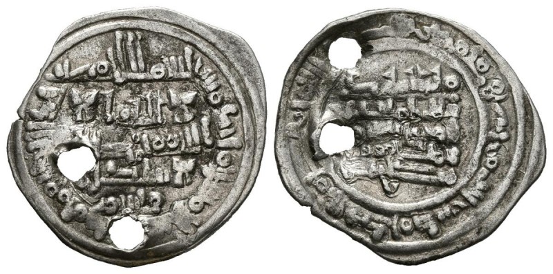 TAIFAS HAMMUDIES. Yahya ibn Ali al-Mutali. Dirham (Ar. 1,99g/21mm). 421H. Madina...