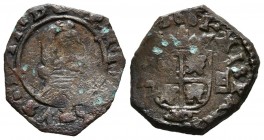 FELIPE IV (1621-1665). 8 Maravedís (Ve. 1,83g/16mm). 1661. Madrid. (Cal-2019-352). BC+. Escasa.