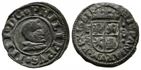 FELIPE IV (1621-1665). 8 Maravedís (Ve. 2.31g/20.2mm). 1661. Segovia. S. (Cal-2019-393). MBC-.