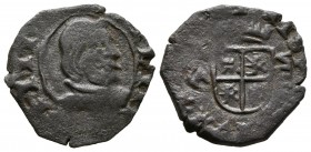 FELIPE IV (1621-1665). 8 Maravedís (Ae. 1,68g/18mm). 1661. Toledo CA. (Cal-2019-419). BC+. Escasa.
