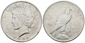 ESTADOS UNIDOS. 1 Dollar. (Ar. 26,82g/38mm). 1922. Philadelphia. (Km#150). EBC-.